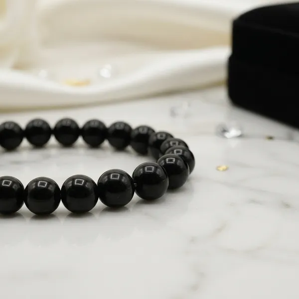 Black_Obsidian_Natural_Crystal_Bracelet_For_Unisex