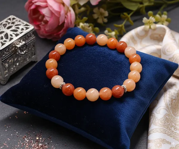 Multicolor_Natural_Crystal_Red_Aventurine_Bracelet