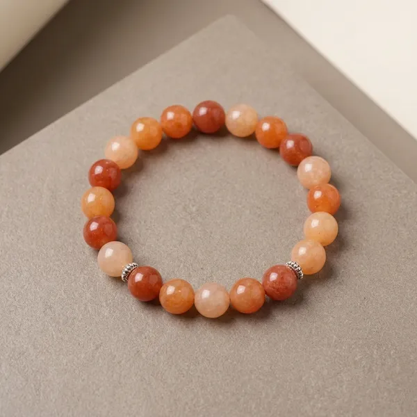 Multicolor_Natural_Crystal_Red_Aventurine_Bracelet