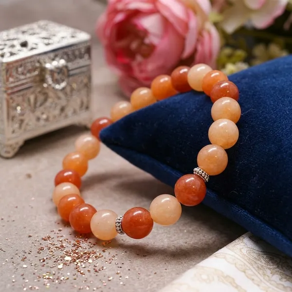 Multicolor_Natural_Crystal_Red_Aventurine_Bracelet