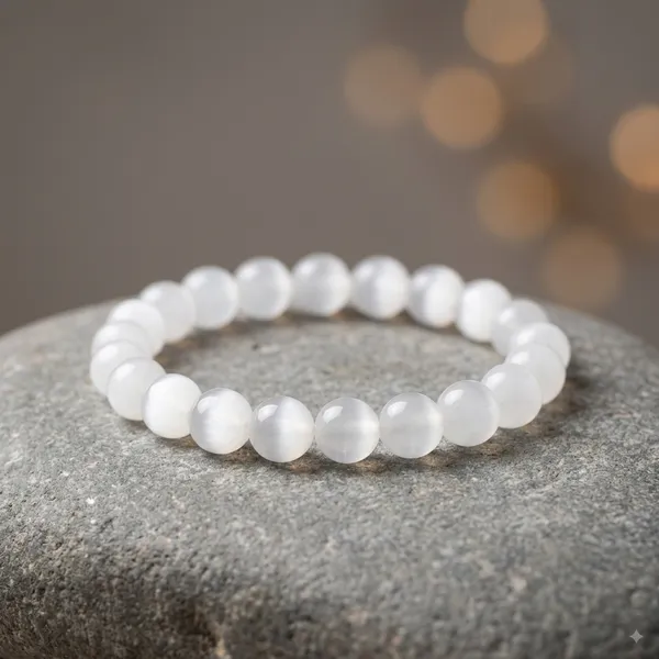 White_Natural_Crystal_Selenite_Bracelet
