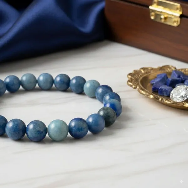 Blue_Natural_Crystal_Aventurine_Bracelet