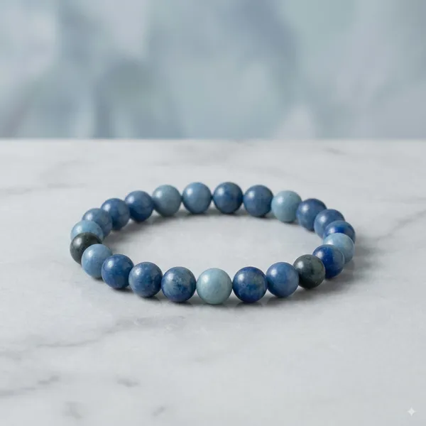Blue_Natural_Crystal_Aventurine_Bracelet