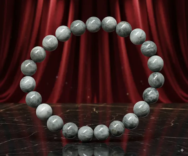 Grey_Natural_Crystal_Cats_Eye_Bracelet_For_Unisex