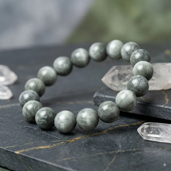 Grey_Natural_Crystal_Cats_Eye_Bracelet_For_Unisex