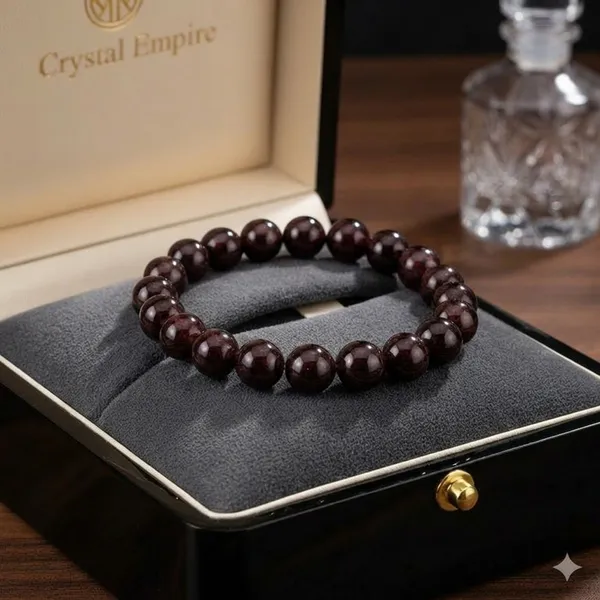 Black_Natural_Crystal_Garnet_Bracelet