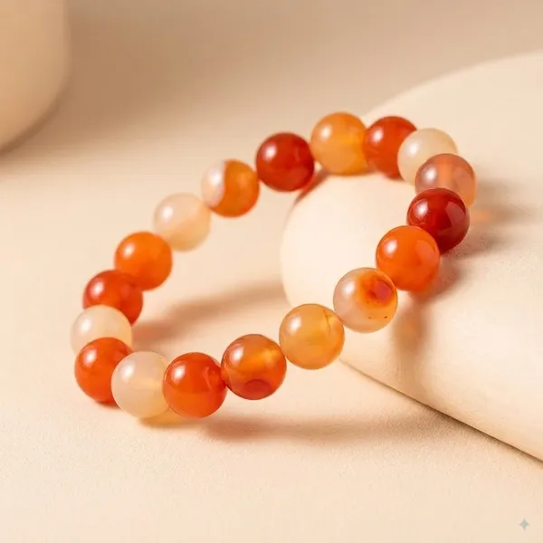 Multicolor_Natural_Crystal_Carnelian_Bracelet