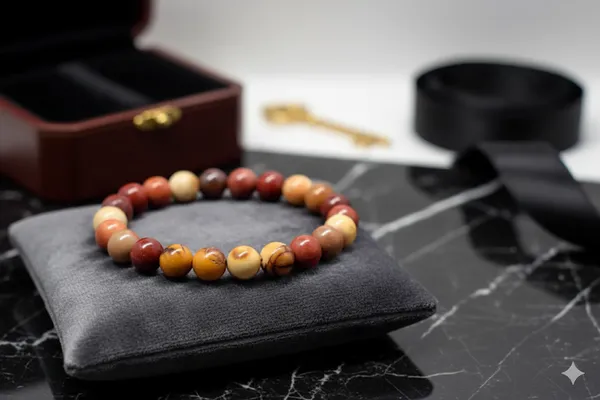 Multicolor_Natural_Crystal_Mookaite_Jasper_Bracelet
