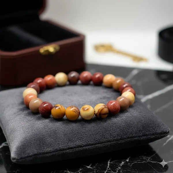Multicolor_Natural_Crystal_Mookaite_Jasper_Bracelet