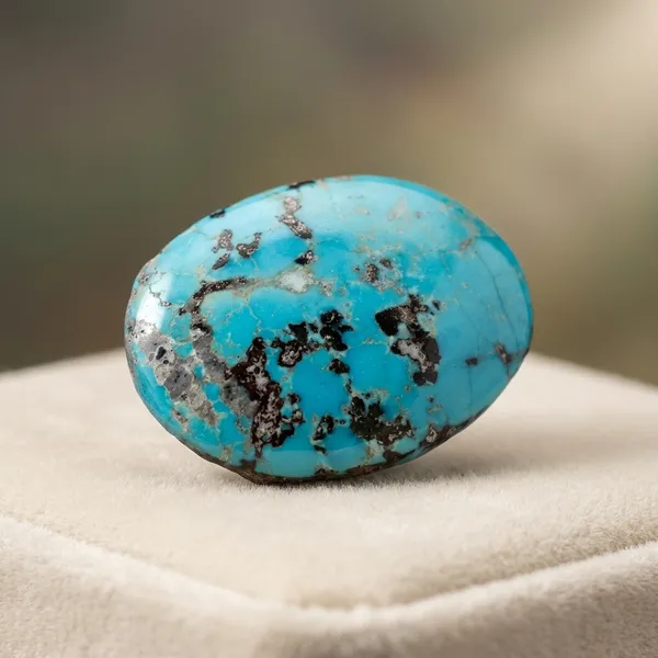 Turquoise_Natural_Gemstone_Cabochon_Oval_Ring_Stone