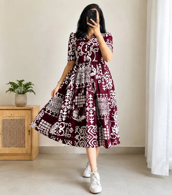 hbkart_Flared/A-line_Gown_(Red)