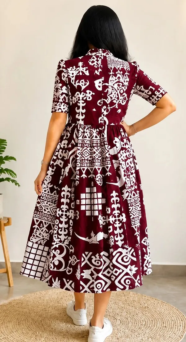 hbkart_Flared/A-line_Gown_(Red)