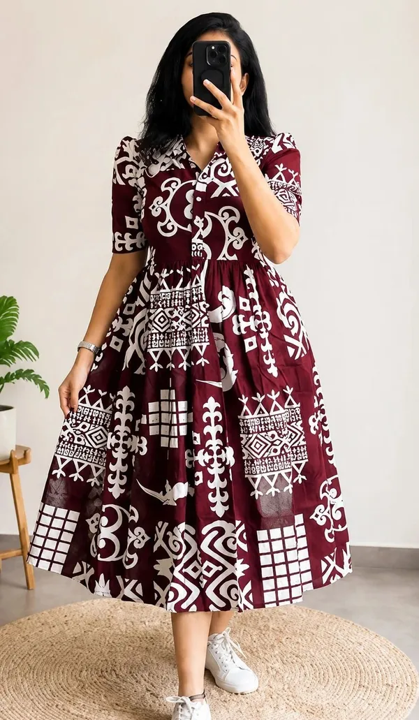 hbkart_Flared/A-line_Gown_(Red)