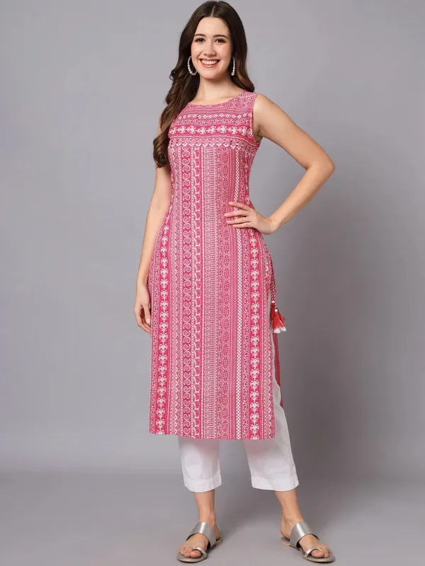 Aao_Women_Floral_Print_Straight_Kurta_(Pink)