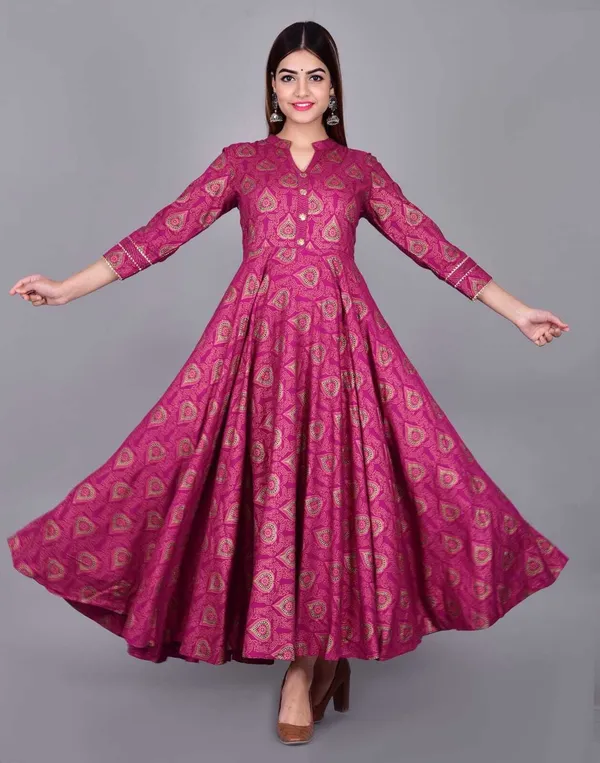 Hbkart_Women_Paisley,_Printed_Anarkali_Gown_(Pink)