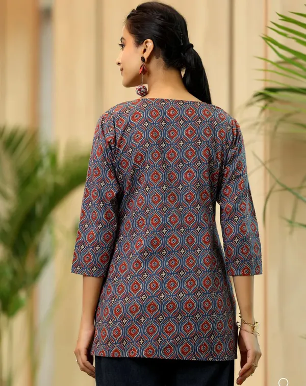 Hbkart_Women_Printed_Tunic_Kurta_(Blue)