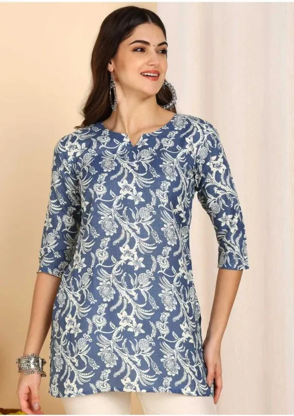 Hbkart_Women_Printed_Tunic_Kurta_(Blue)