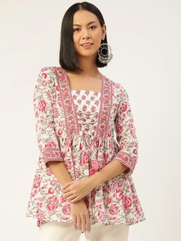 Hbkart_Casual_Floral_Print,_Printed_Women_Multicolor_Top