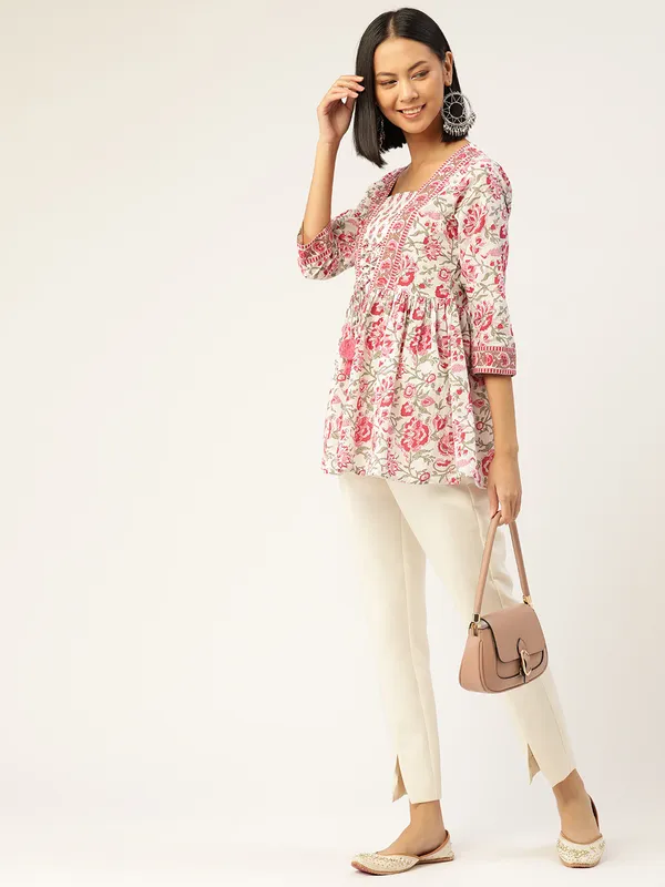 Hbkart_Casual_Floral_Print,_Printed_Women_Multicolor_Top