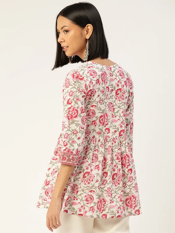 Hbkart_Casual_Floral_Print,_Printed_Women_Multicolor_Top