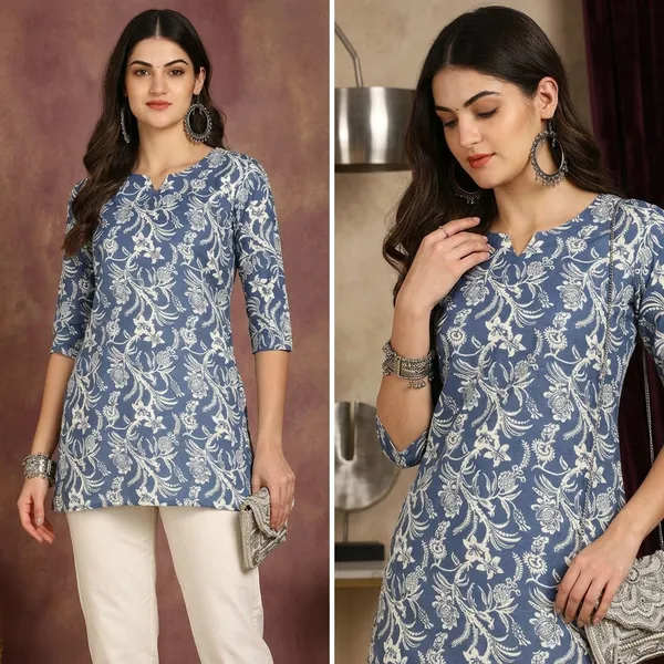 Hbkart_Women_Printed_Tunic_Kurta_(Blue)