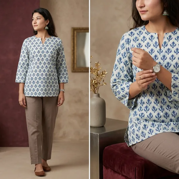 Hbkart_Women_Printed_Tunic_Kurta_(White)