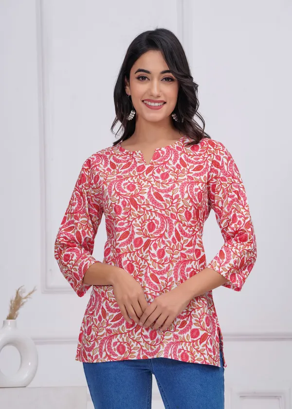 Hbkart_Women_Solid_Tunic_Kurta_(Pink)