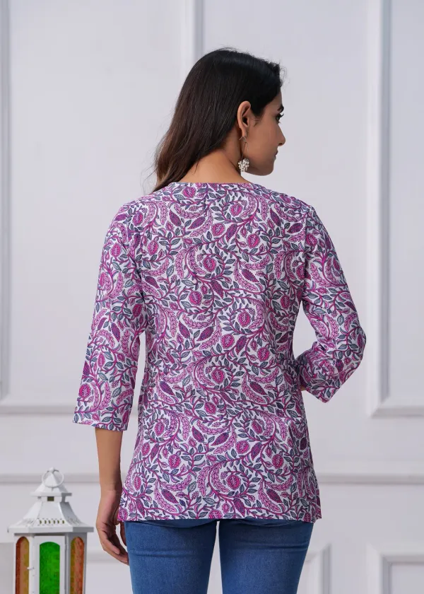 Hbkart_Women_Solid_Tunic_Kurta_(Purple)