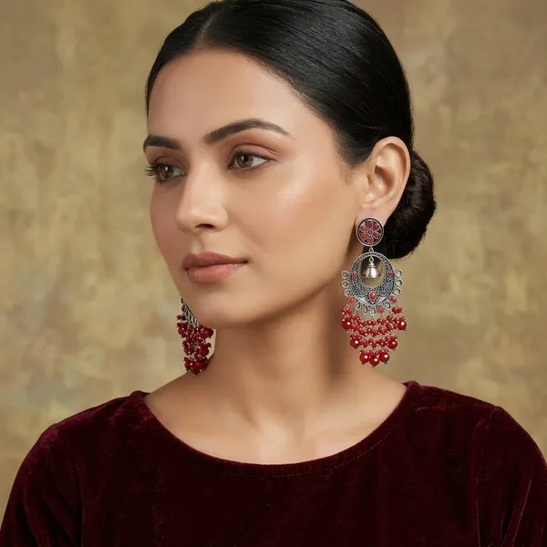 Red_Alloy_Jhumka_Earrings_For_Women