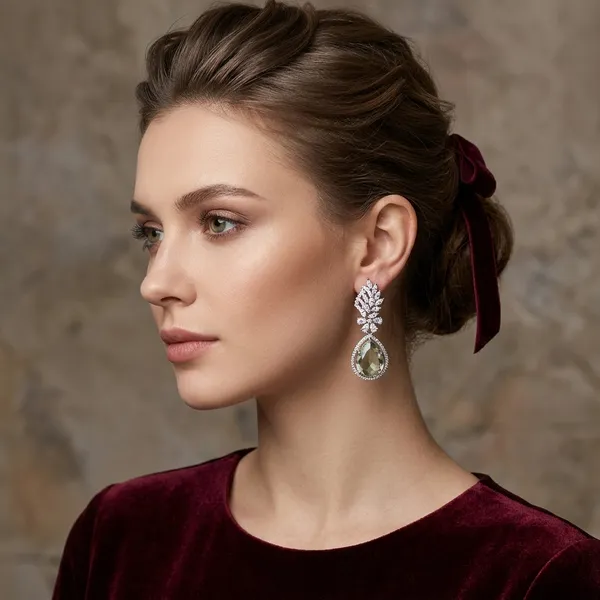 White_Alloy_Ad_Crystal_Stone_Studded_Earrings_For_Women
