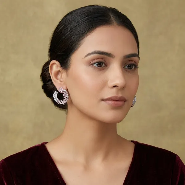 Rose_Pink_Alloy_Ad_Cz_Statement_Stud_Earrings_For_Women