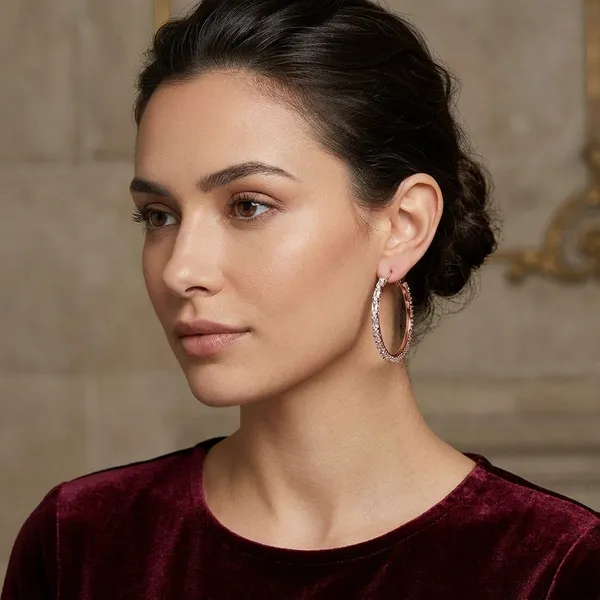 Rose_Gold_Alloy_Glass_Stone_Studded_Hoop_Earrings_For_Women