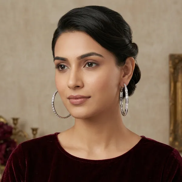 Silver_Gold_Plated_Alloy_Ad_Stone_Studded_Bali_Earrings_For_Women