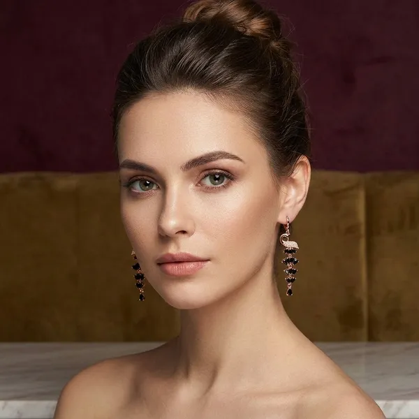 Multicolor_Gold_Plated_Alloy_Ad_Peacock_Earrings_For_Women