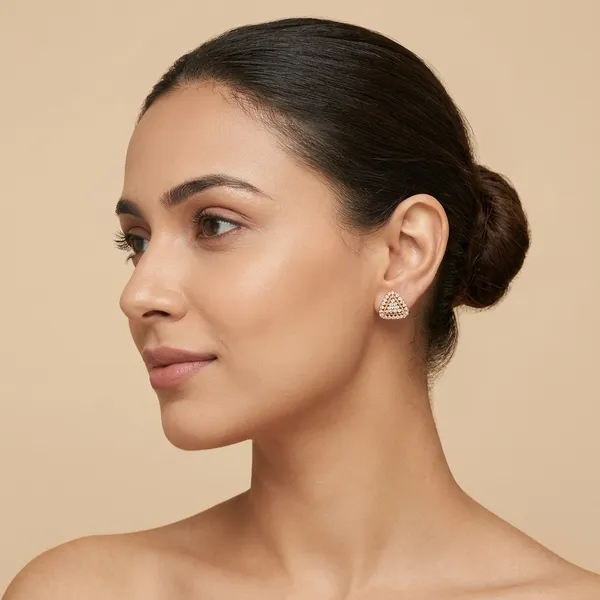 Gold-Plated_Alloy_Trillion_Shape_Ad_Stud_Earrings_For_Women_-_Pack_Of_2
