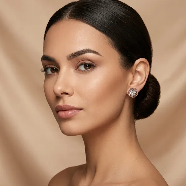 Gold-Plated_Alloy_Cz_Ad_Earrings_For_Women_-_Pack_Of_2