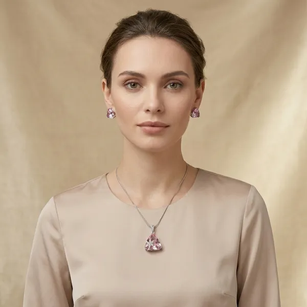 Rose_Pink_Alloy_American_Diamond_Earrings_With_Pendant_For_Women