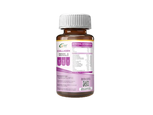 Icure_Wellness_Collagen_Hydrolyzed_Peptides_Vitamin_C_Skin_Care_60_Tablets