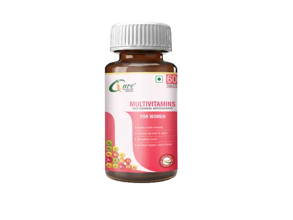 Icure_Wellness_Multivitamins_For_Women_Vitamins_A_B_C_D3_E_K_60_Tablets
