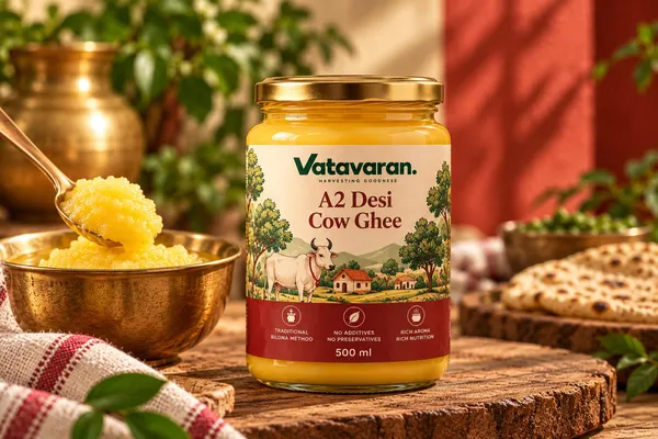 Vatavaran_A2_Desi_Cow_Ghee_500Ml