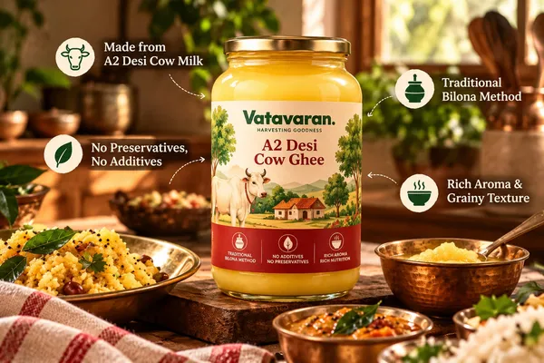 Vatavaran_A2_Desi_Cow_Ghee_500Ml