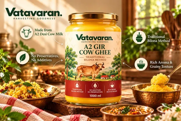 Vatavaran_A2_Gir_Cow_Ghee_500Ml