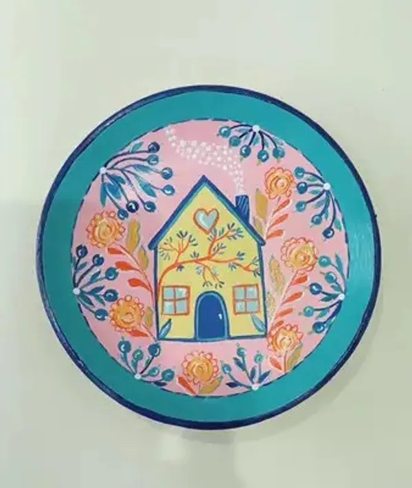 Village_Home_|_Handcrafted_|_Wall_Decor_Plate.