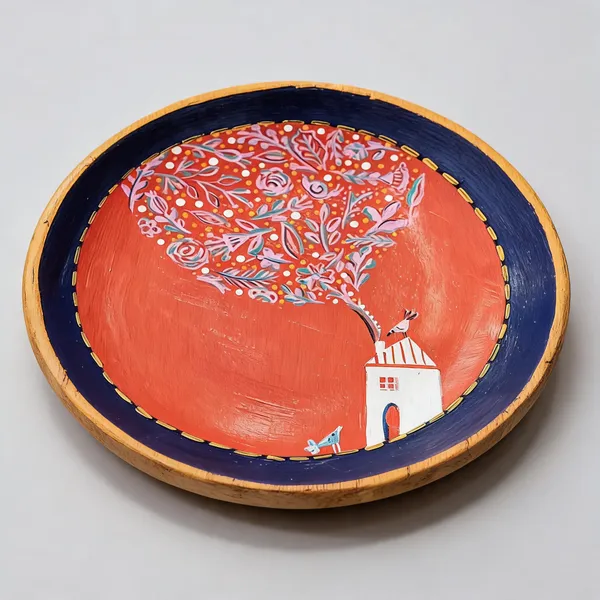 Village_Home_|_Handcrafted_|_Wall_Decor_Plate.