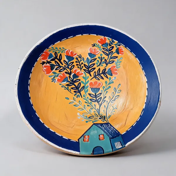 Village_Home_|_Handcrafted_|_Wall_Decor_Plate.