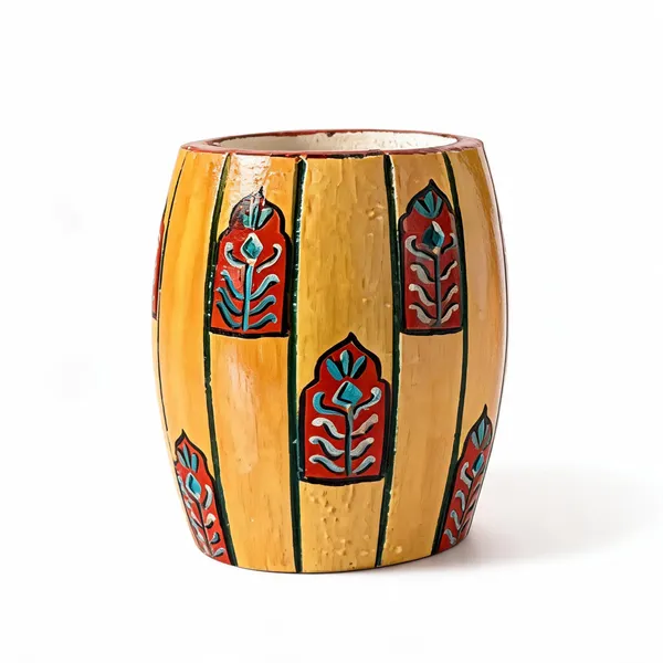 Pen/_Brush_Holder_|_Handcrafted_|_Adding_A_Touch_Of_Elegance_To_Your_Workspace,_It_Combines_Functionality_With_Traditional_Craftsmanship.