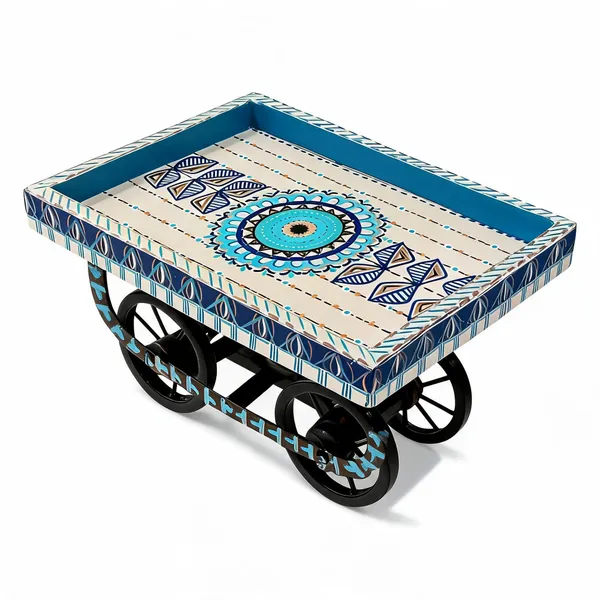 Serving_Trolley_(Thela)_|_Handcrafted_|_Add_A_Rustic,_Cultural_Centrepiece.