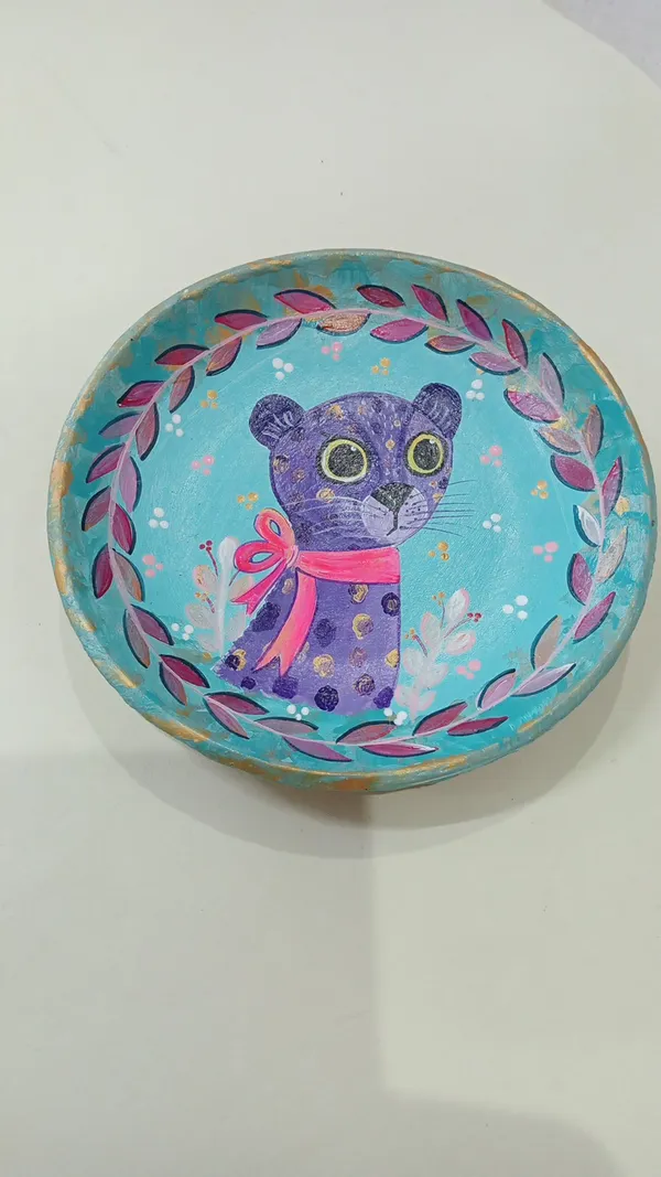 Baby_Cub_|_Handcrafted_|_Wall_Decor_Plate_|_6".