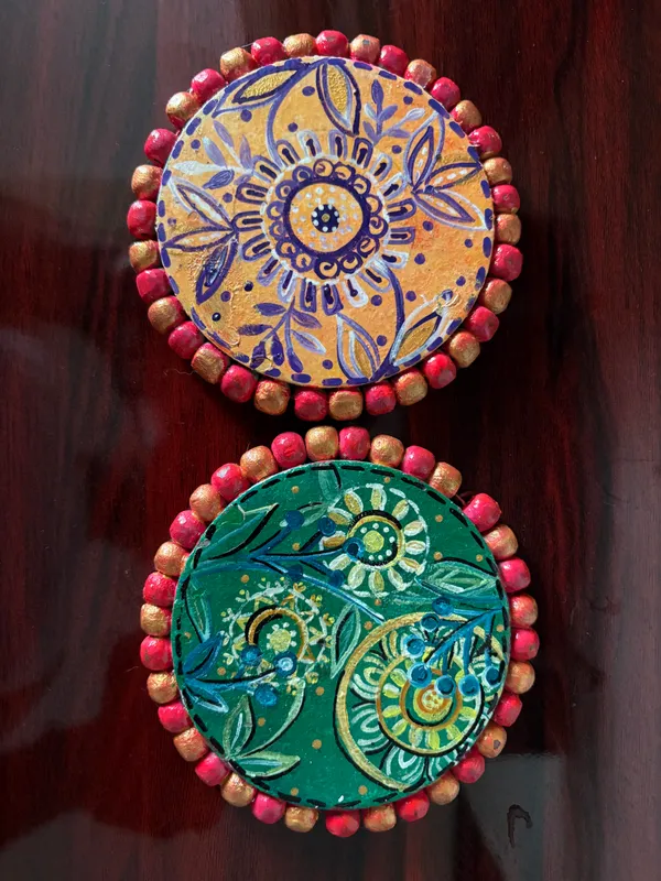 Coaster_|_Handcrafted_|_Set_Of_2_|_4".