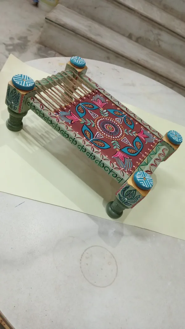 Wooden_Serving_"Charpai"_|_Handcrafted_|_Add_A_Rustic,_Cultural_Centrepiece.
